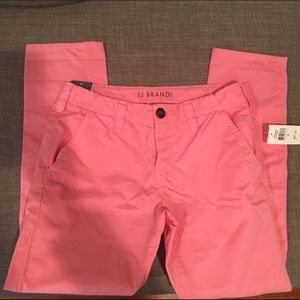 J. Brand Inez Slim Fit Chino Pink Pants 25